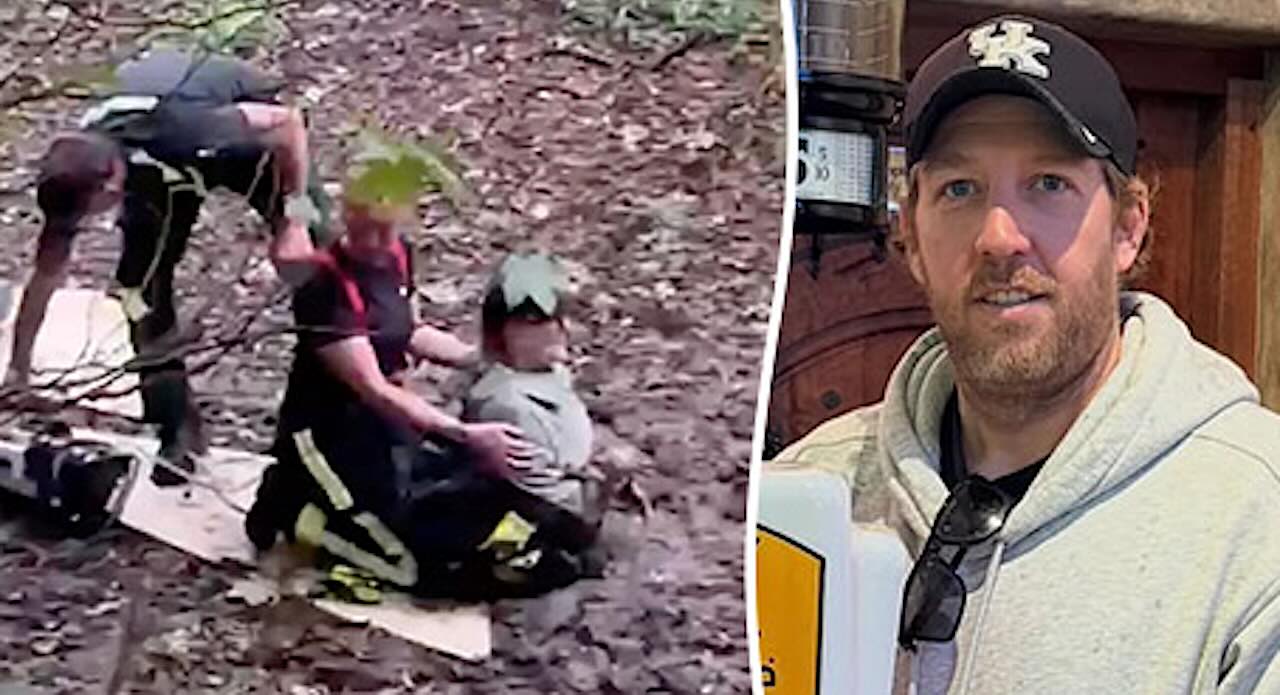 Fan ‘Storms Out’ as Team Loses on TV, Only to Become Hero for Woman Stuck in Mud Chest-high
